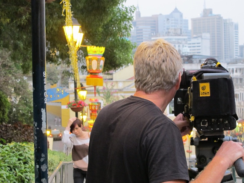 Camera setup in Macau