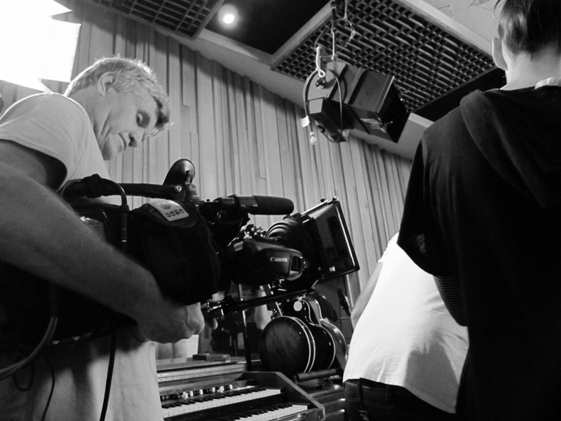 Filming in Australia