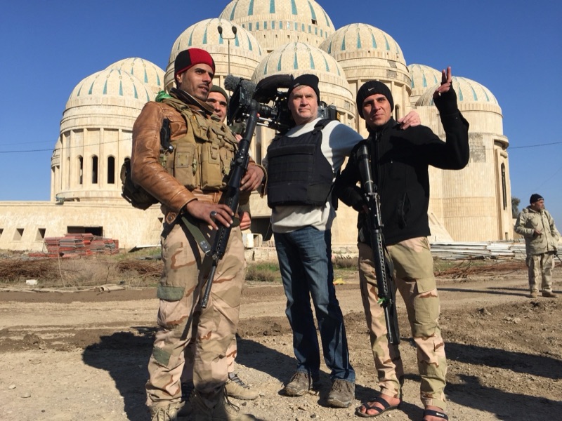 Camera work in Mosul