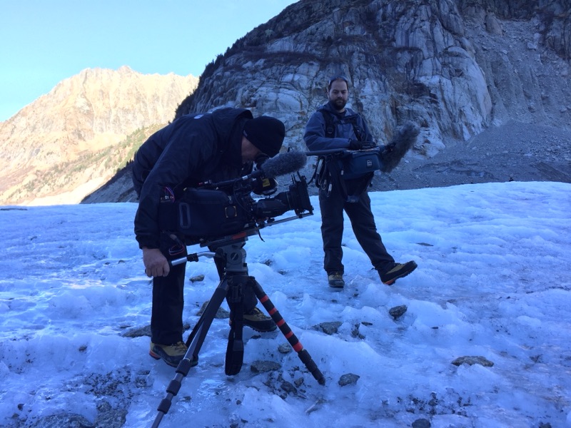 Alpine shoot in Chamonix