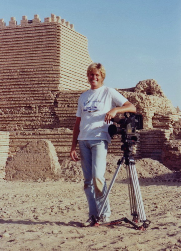 Ray Blewitt in Iraq, 1990