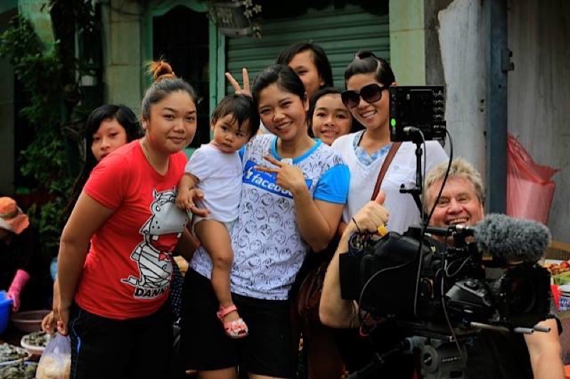 Filming in Vietnam
